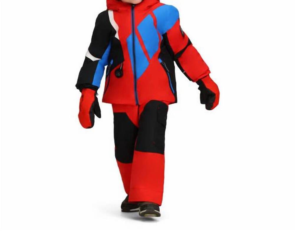 NEW OBERMEYER kid's orb long sleeve jacket in red